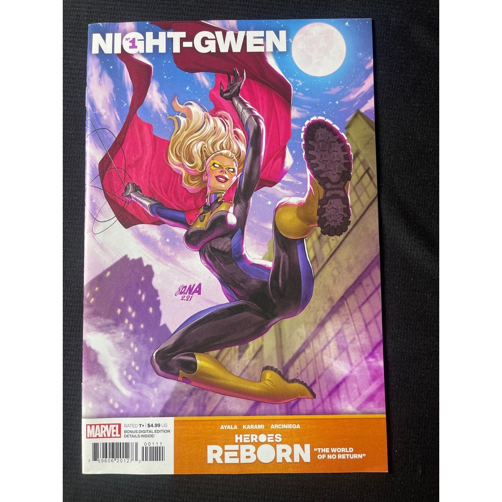Marvel Comics Night Gwen Heroes Reborn 2021